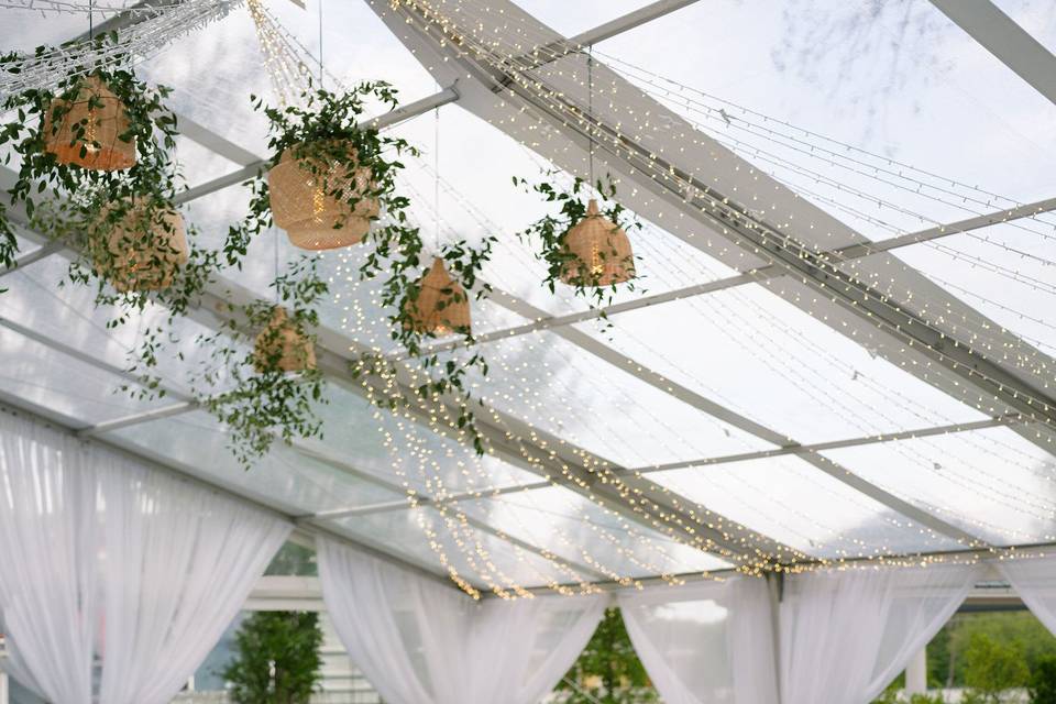 Clear Top Reception Tent