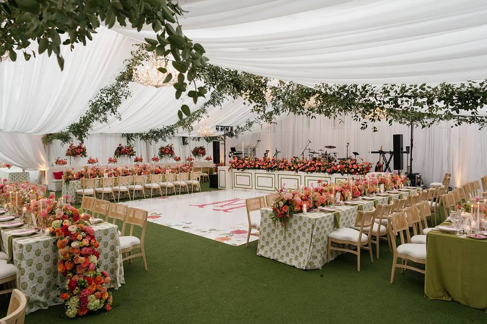 Reception Tent