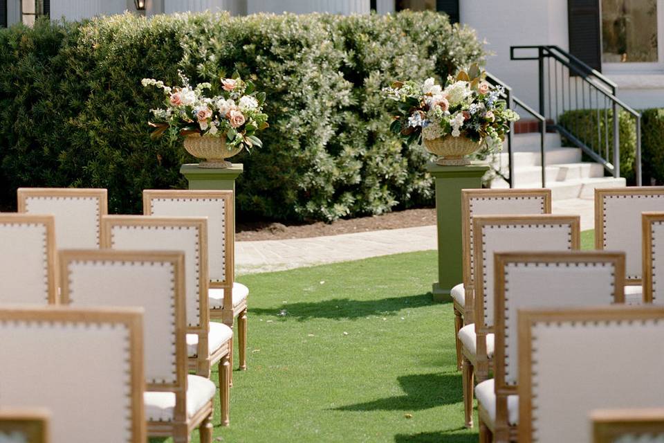 Northwest Lawn Ceremony