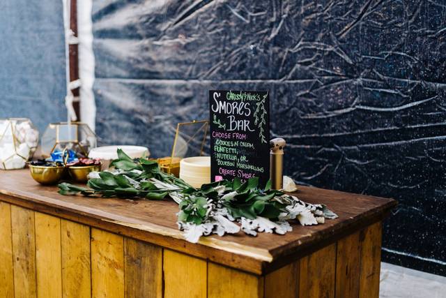 S'mores bar display
