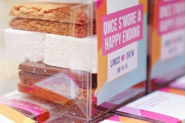 Custom s'mores kits for 2