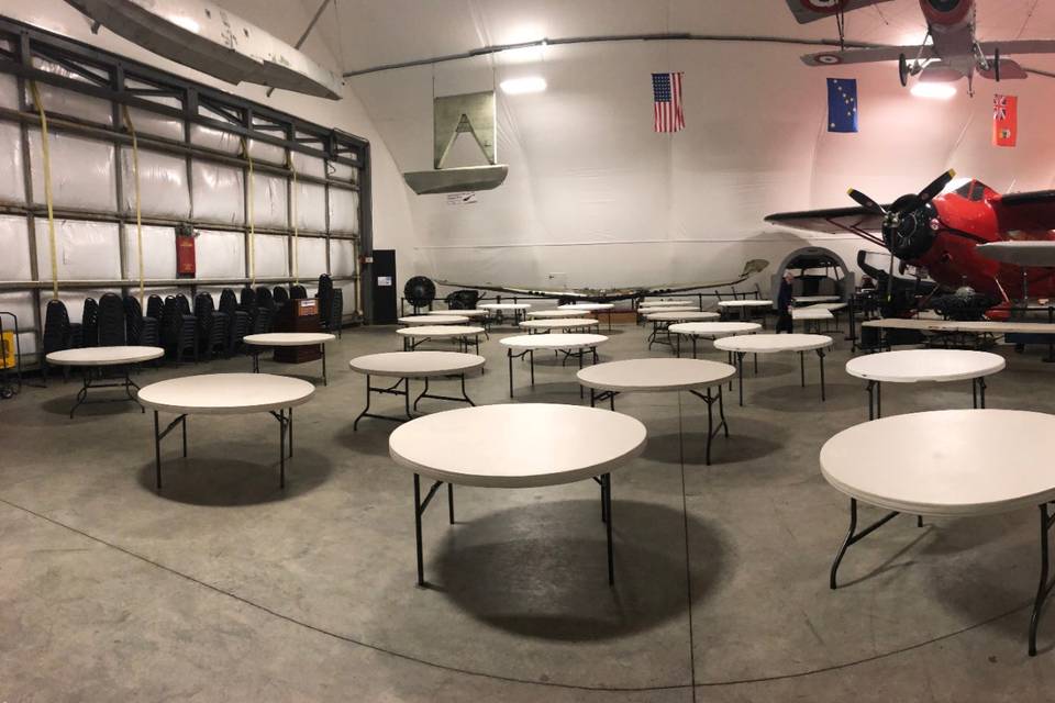 Odom Hangar layout