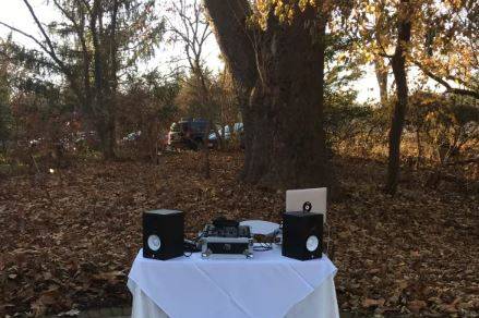 Outdoor DJ party