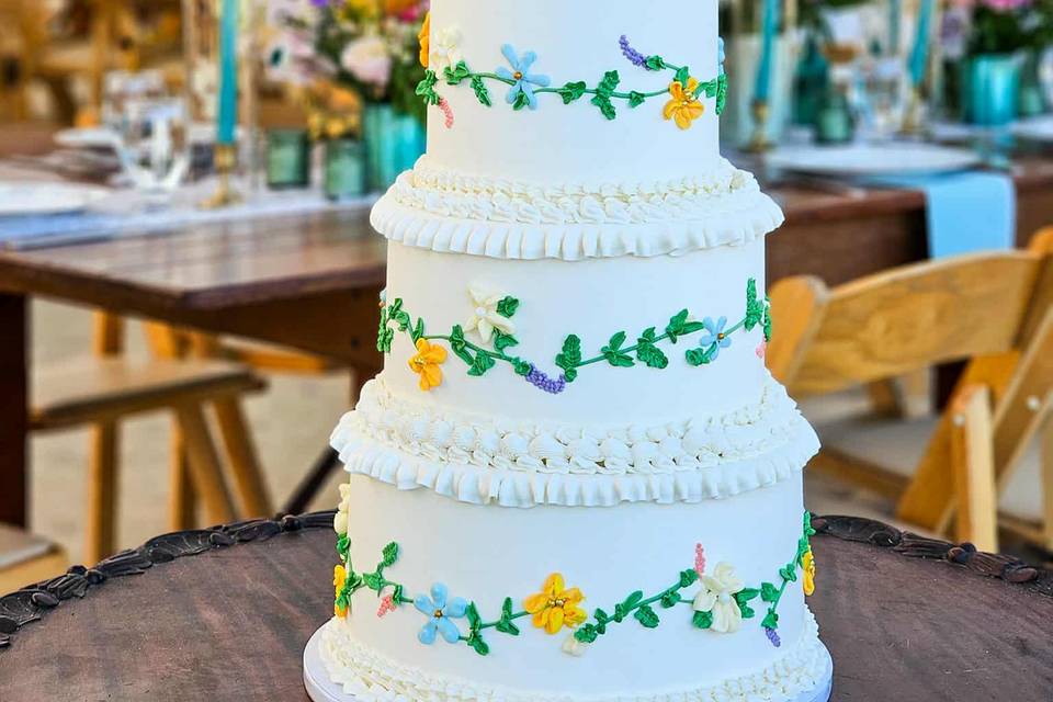 Buttercream florals