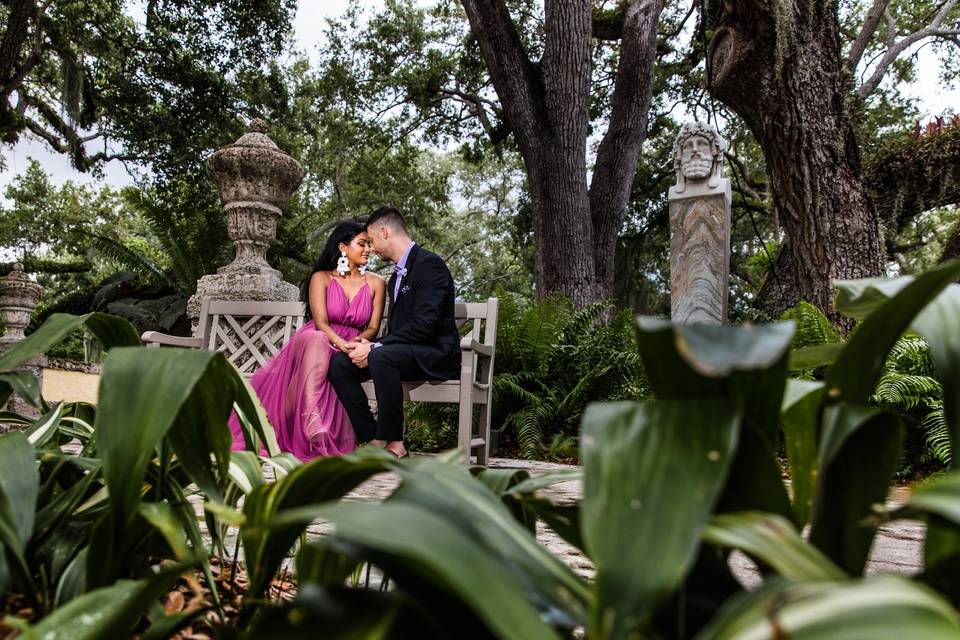 Engagement shoot in Miami