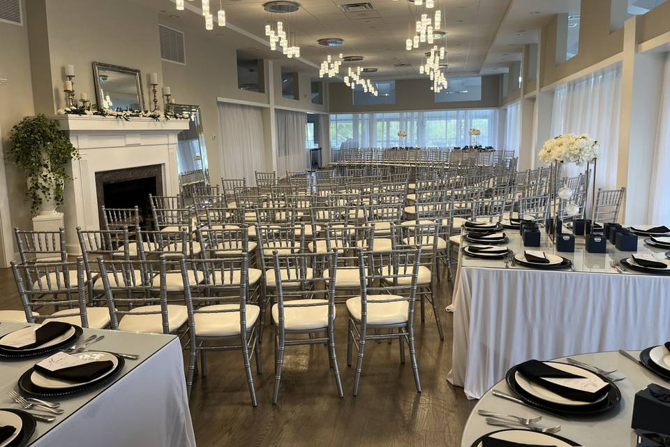 Indoor Ceremony Set Up 1