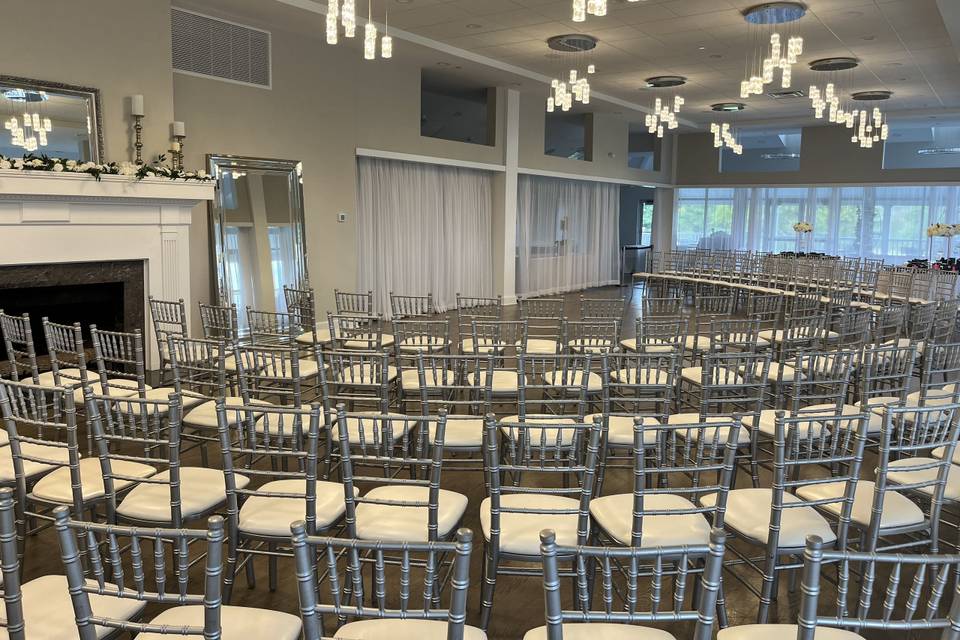 Indoor ceremony Set Up 1