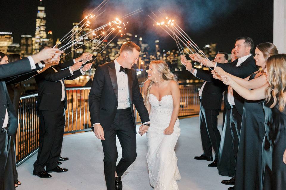 Outdoor Terrace Sparklers