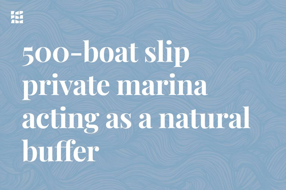 Private marina