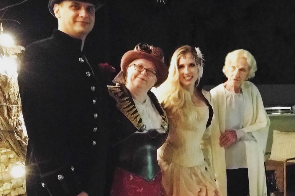 Steampunk wedding