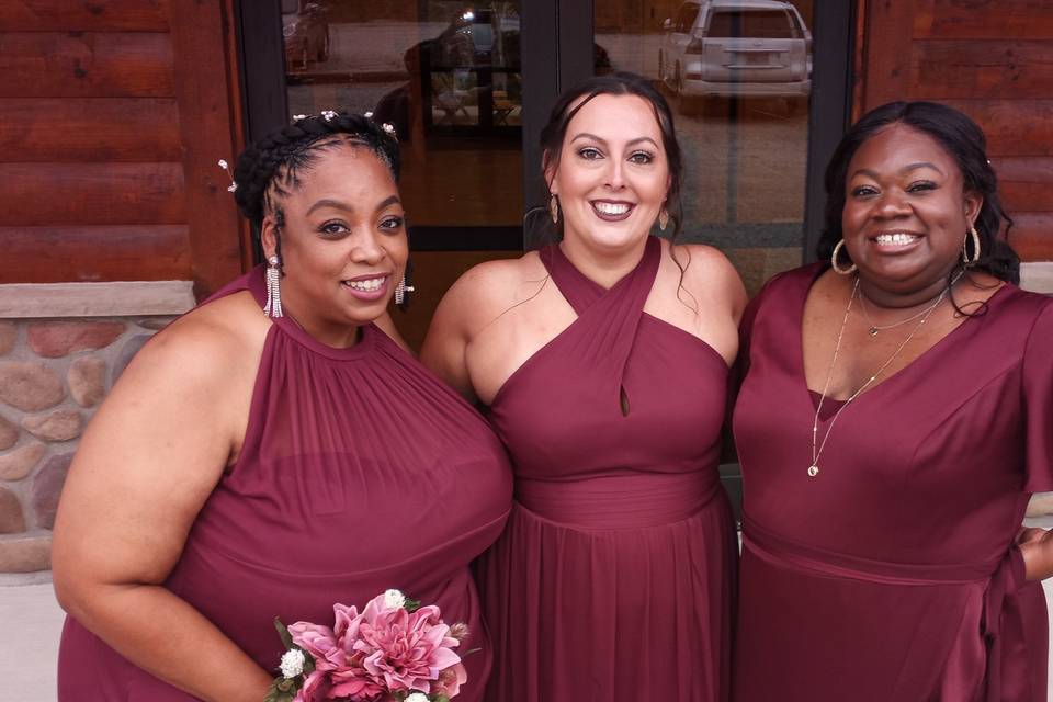 Bridal soft glam hair/makeup