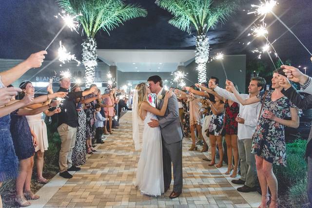 Sparkler send-off