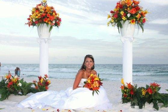 Bridal portrait