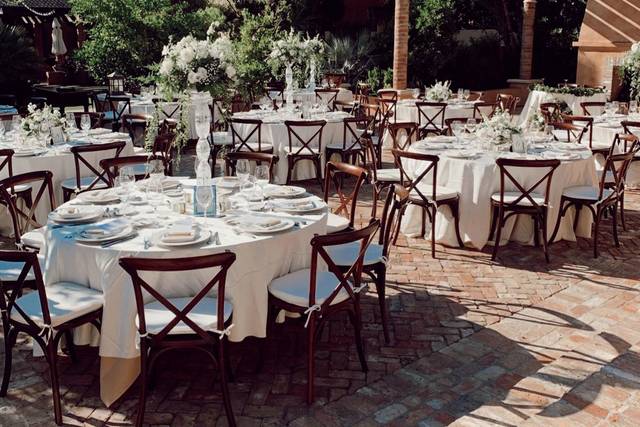 Outdoor wedding
