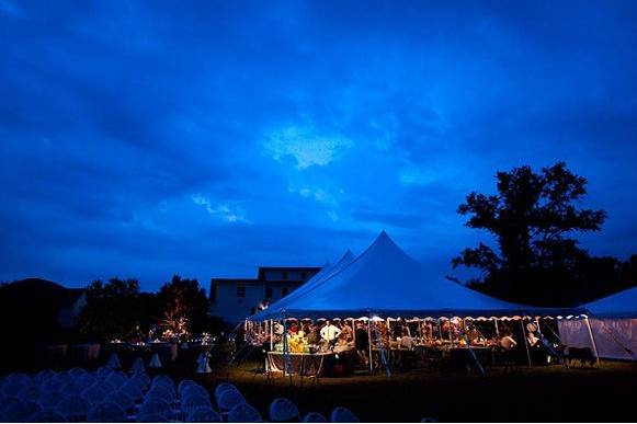 The venue at night | Photos provided by Jeremy Hess Photography