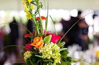 Table centerpiece | Photos provided by Jeremy Hess Photography