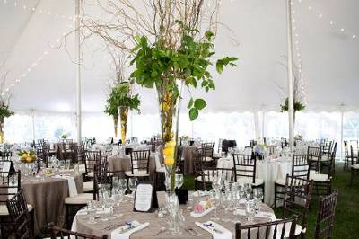 Table centerpiece | Photos provided by Krisha Martzall Photography