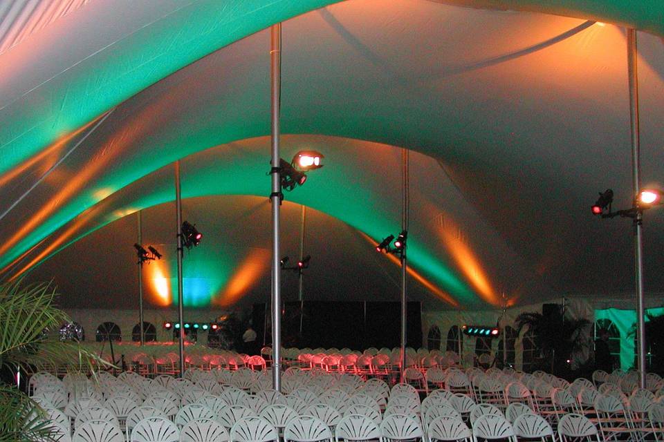 Party Light Rentals - Tent Lighting PA, Tents For Rent