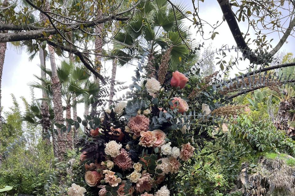 Arbor in Garden