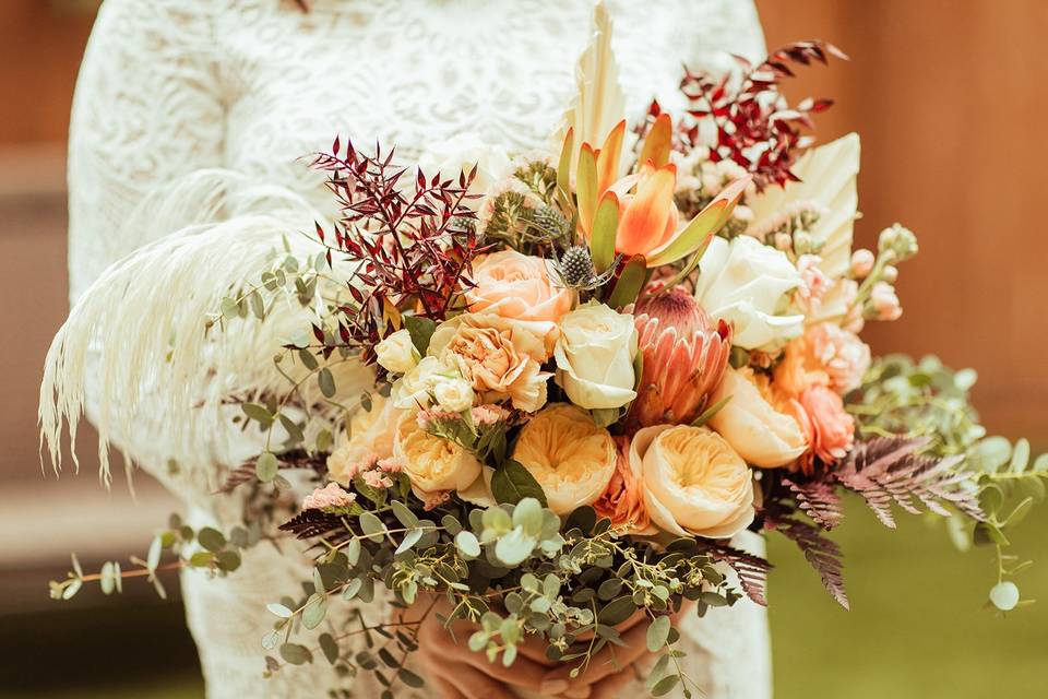 Rust Beauties Bridal Bouquet