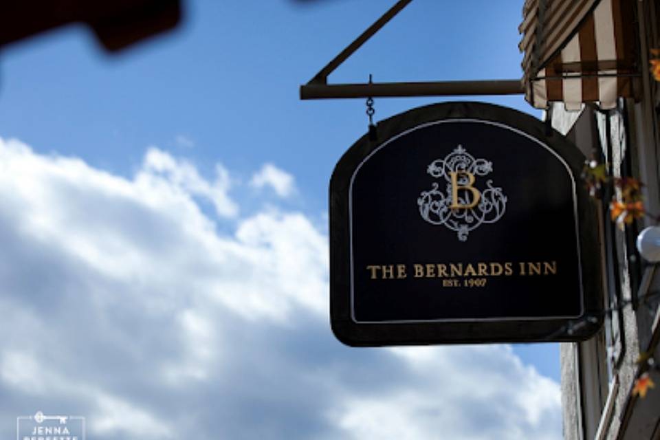 Outside the Bernards Inn