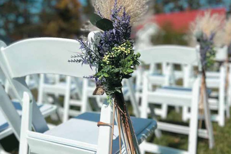 Barn Outdoor Ceremony