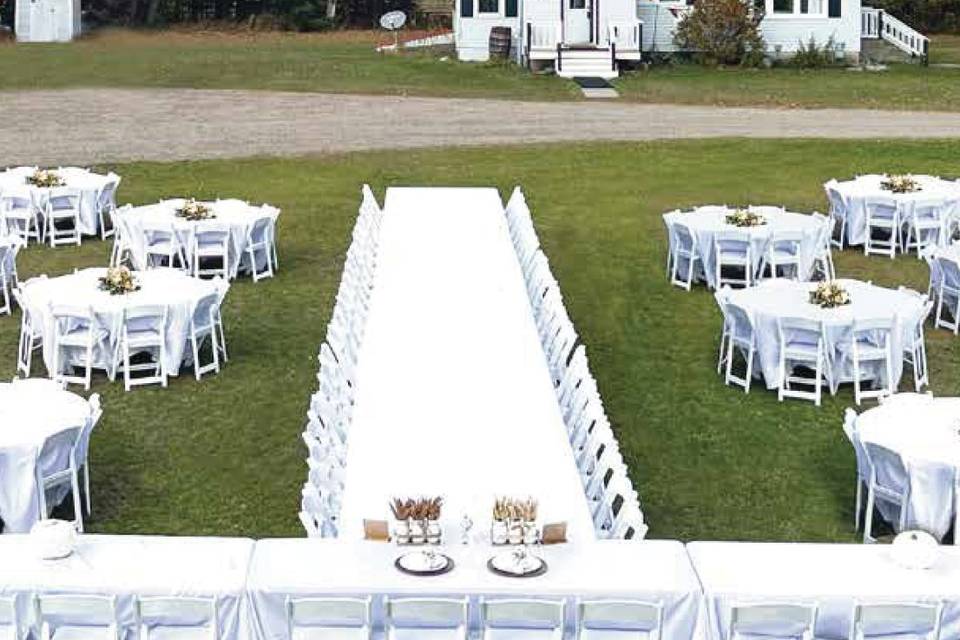 Barn Outdoor Reception