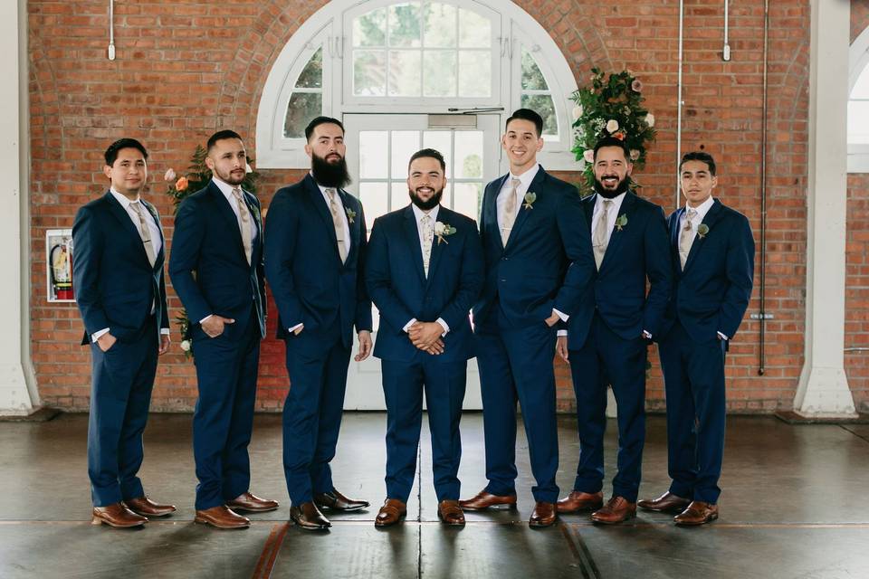 Groom and his men bout's