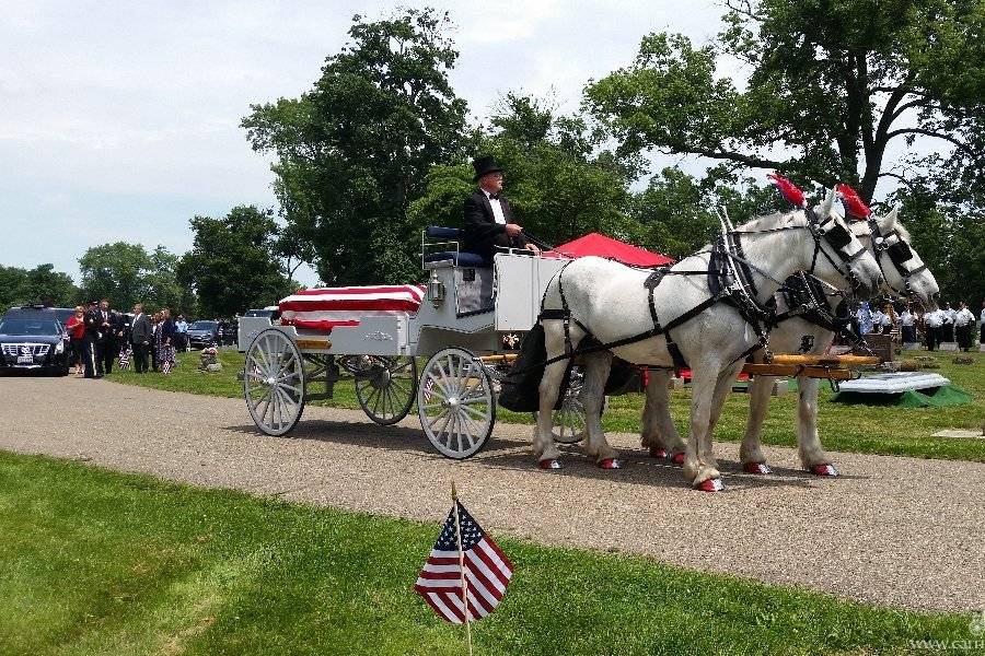 Caisson Hearse