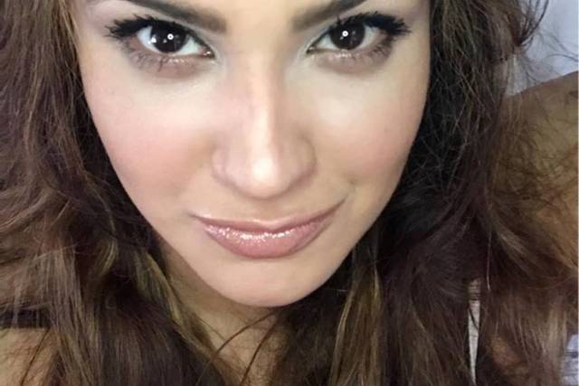 Brow work and eye makeup