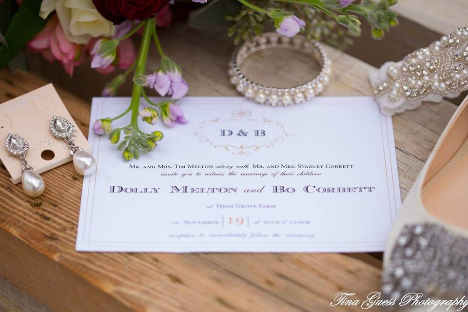 Elegant Wedding Invitation