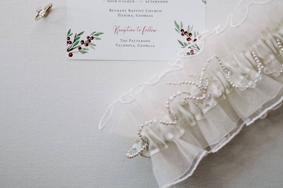 Christmas Wedding Invitation