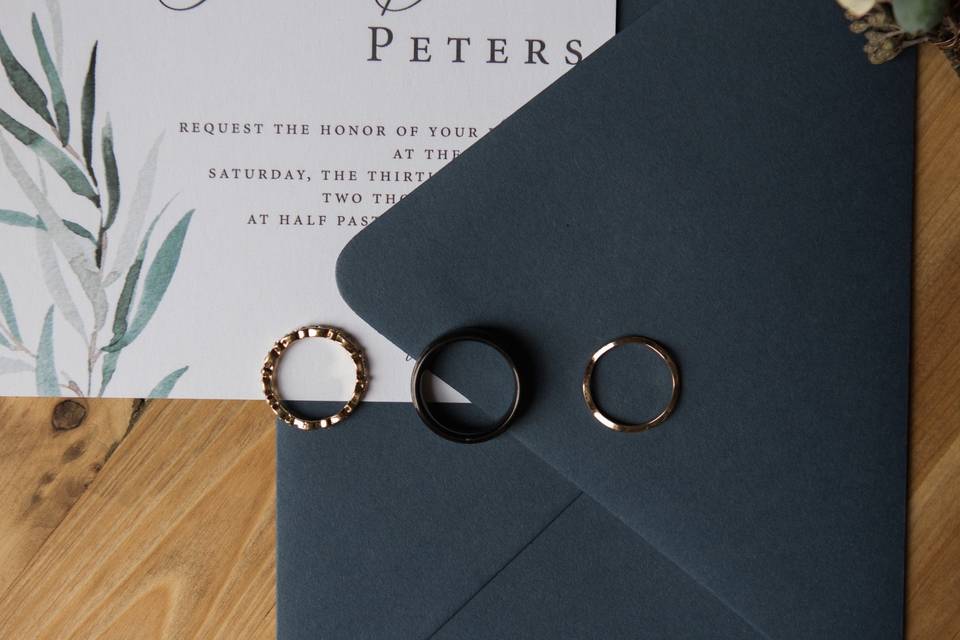 Minimalist Wedding Invitation