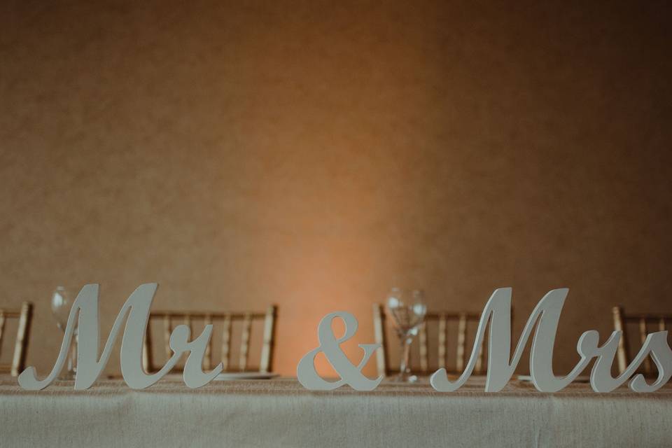 Head Table Decor