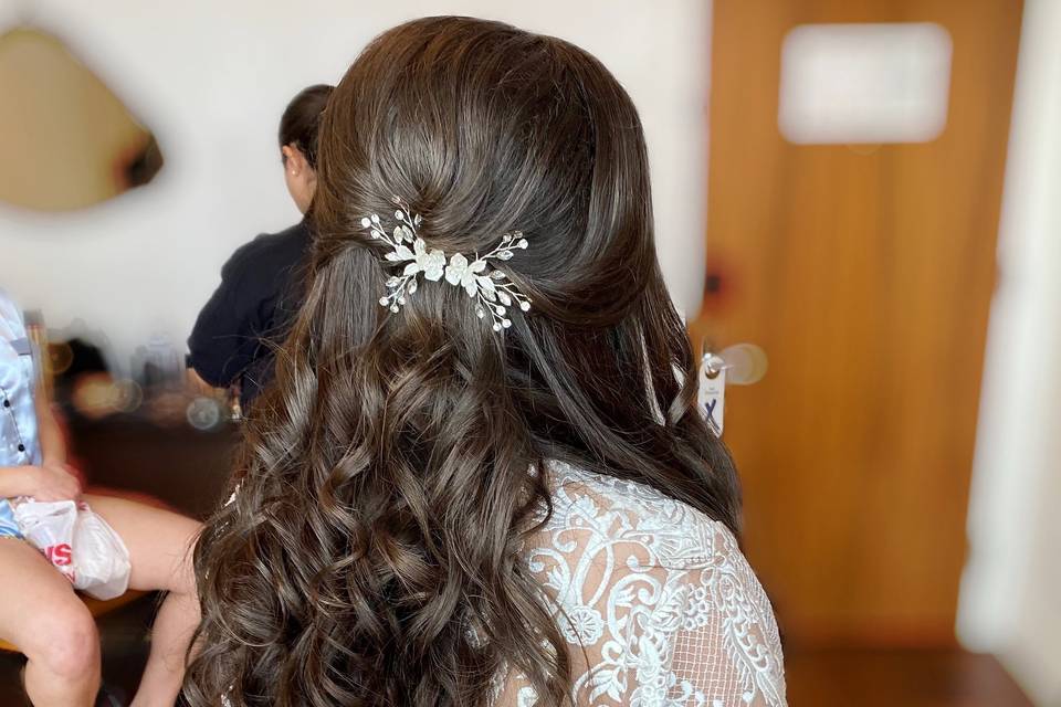 Bridal hair