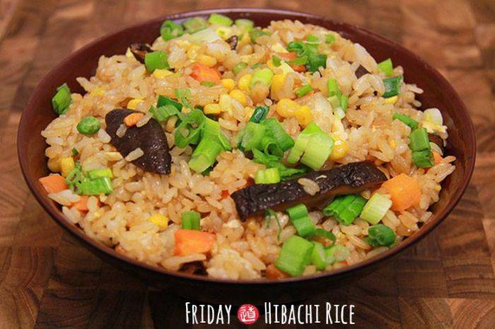 Hibachi rice
