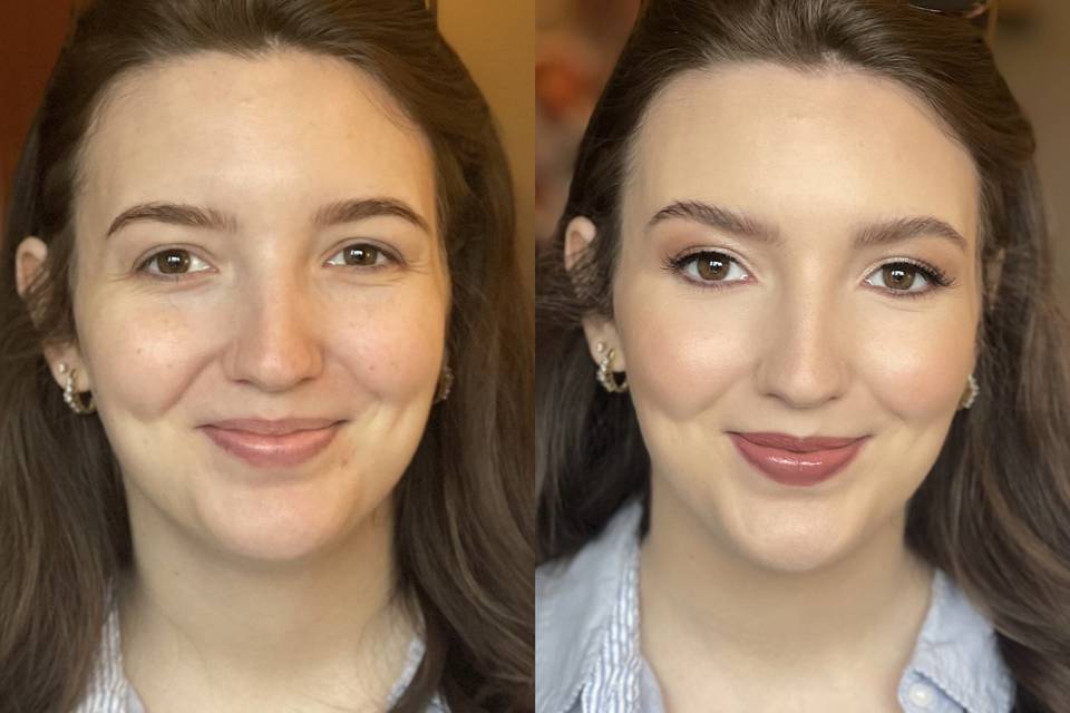 Natural makeup