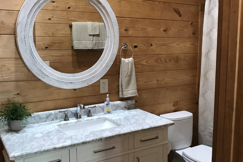 Guest house bathroom