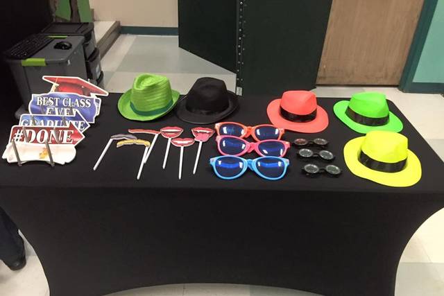 Just a small sample of our large assortment of props for every occasion!