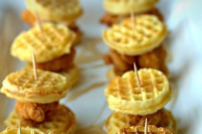 Chicken & Waffle Sliders