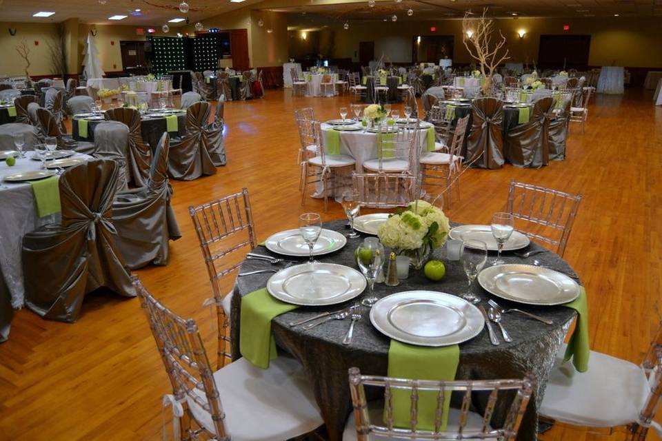Reception area