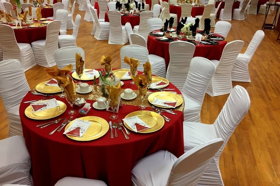 Reception area