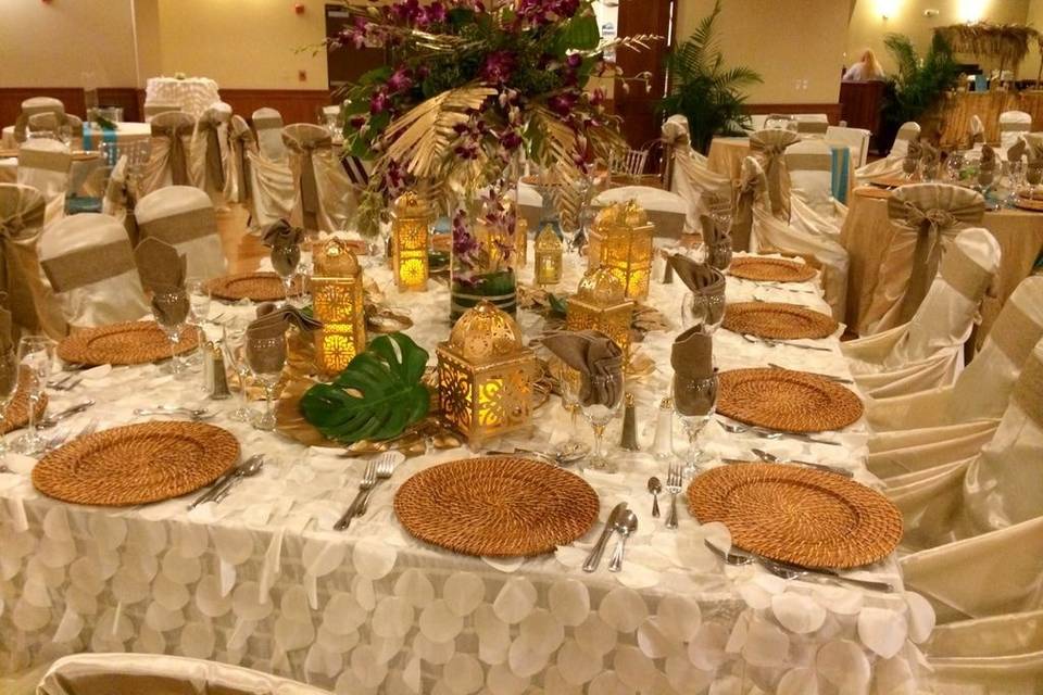 Reception area