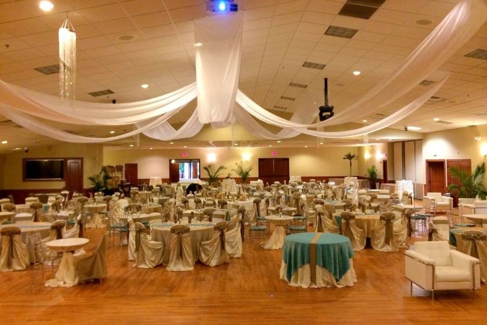 Reception area