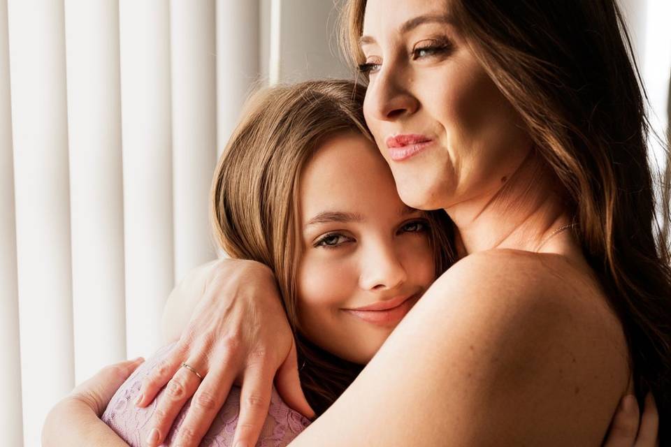Mother Daughter Wedding Portra