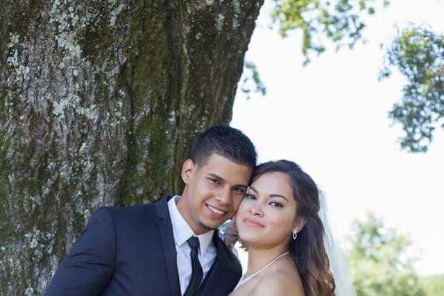 The happy couple