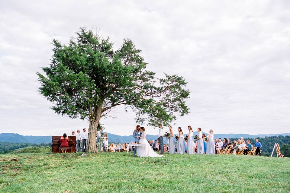 Wedding on lone tree hill