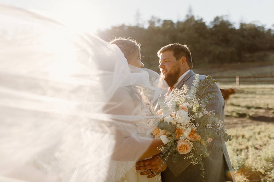 That veil though...