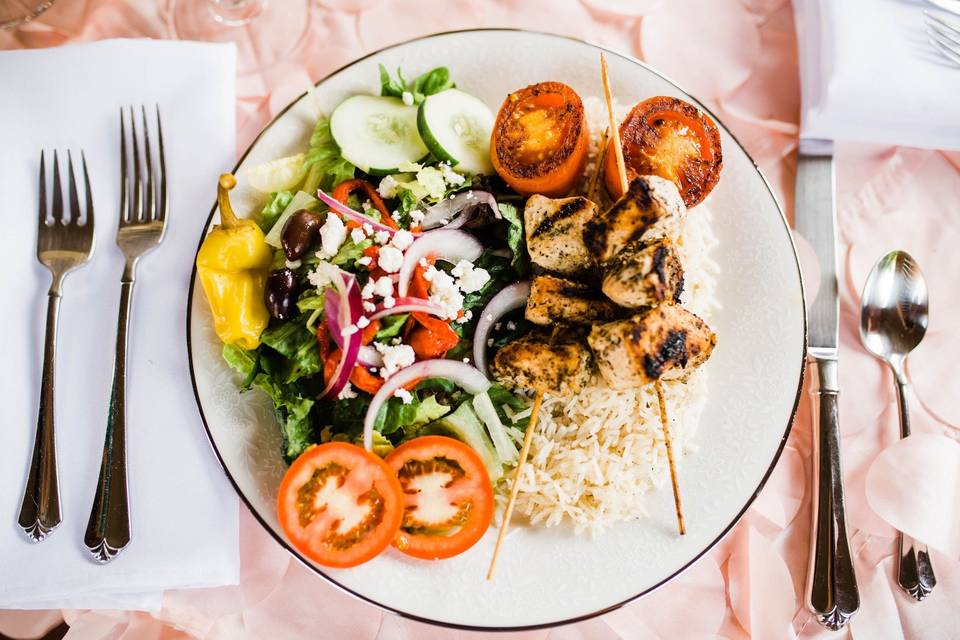 Chicken Kebob Feast