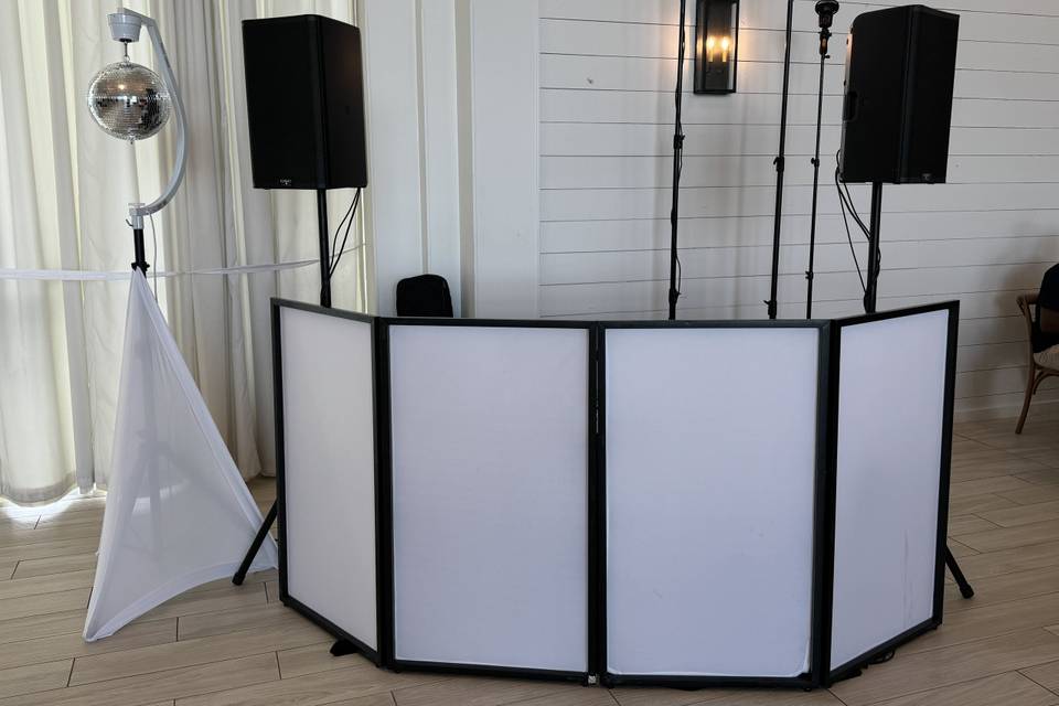Set up prior to guest arrival